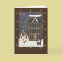 Country Winter Scene cards