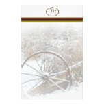 Country Winter Stationery
