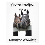 Countryn Bride and Groom Custom Invite