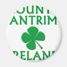 County Antrim, Ireland Fridge Magnets
