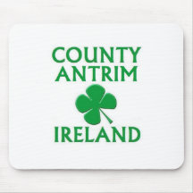 County Antrim, Ireland Mousepads