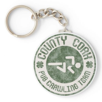 County Cork Crawling Team Keychains by kbilltv