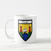 County Cork Map & Crest Mugs