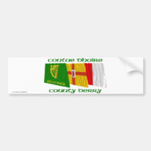 County Derry Flags Bumper Sticker
