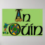 County Down (Gaelic) Poster Print