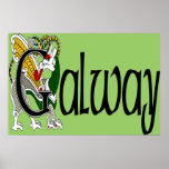 County Galway Poster Print