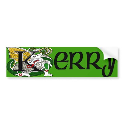 County Kerry Bumper Sticker by irishcountry