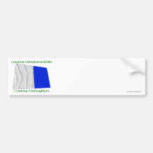 County Monaghan Colours Bumper Stickers