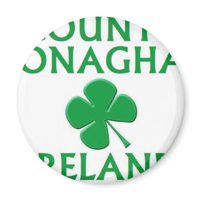 County Monaghan, Ireland Fridge Magnets by bartstshirts