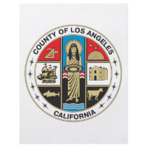 County of Los Angeles seal Full Color Flyer