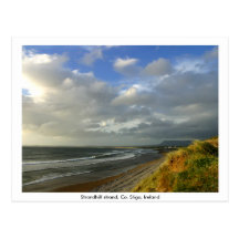 County Sligo Ireland - Strandhill beach Postcard