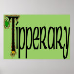 County Tipperary Poster Print