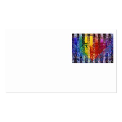 Counundrum I – Rainbow Woman Business Card Templates by DianeClancyGoddess