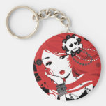 Coup de fusil Keychain de cerise Porte-clés