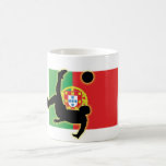 Coup-de-pied de bicyclette du Portugal Mugs À Café