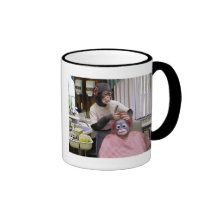 Coupe de cheveux mugs à café