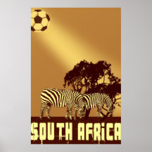 Coupe du monde de safari de coucher du soleil du f posters