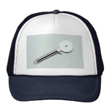 Coupeur de pizza casquette de camionneur