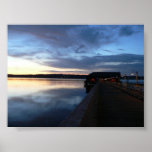 Coupeville at Sunset Poster