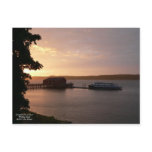 Coupeville Pier at Dusk Postcard