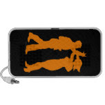 Couple Dance Spin Dancing Silhouette Mini Speakers