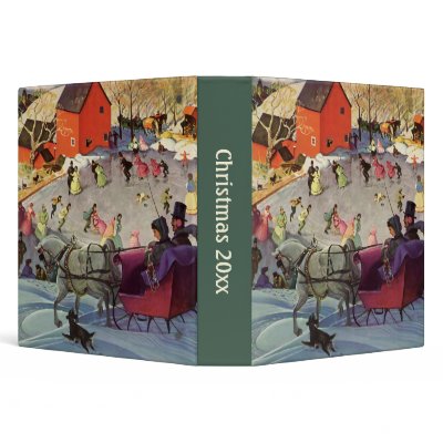 Couple in a Christmas Sleigh, Love and Romance by ChristmasCafe