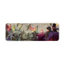 Couple in a Christmas Sleigh, Love and Romance Custom Return Address Labels