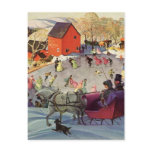Couple in a Christmas Sleigh, Love and Romance