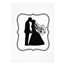 Couple Kiss Invitation