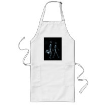 Couple Travelling X-Ray Vision Skeletons - Blue Apron
