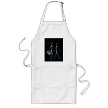 Couple Travelling X-Ray Vision Skeletons - Blue Apron