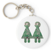 Coupleboard All Girls Keychain