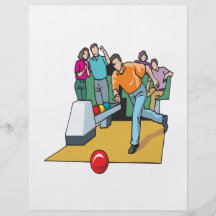 Couples Bowling Full Colour Flyer