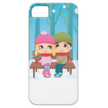 Couples d'hiver coques Case-Mate iPhone 5