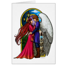 Couples d'imaginaire carte de vœux