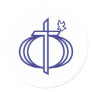 Couples For Christ Logo Round Sticker