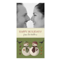 Couples Photo Christmas Cards Custom Photo Card