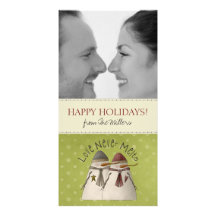 Couples Photo Christmas Cards Photo Card Template