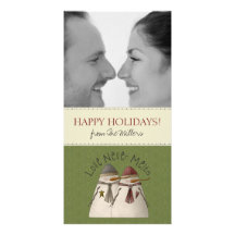 Couples Photo Christmas Cards Customized Photo Card