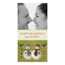 Couples Photo Christmas Cards Picture Card