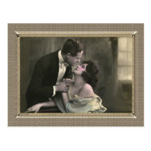 Couples romantiques - regardant fixement dans ses  cartes postales