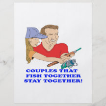 Couples That Fish Together 2 Full Color Flyer