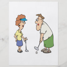 Couples That Golf Together Stay Together Flyer Design