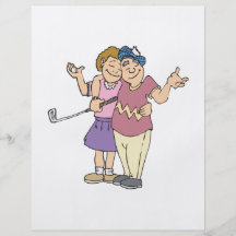 Couples That Golf Together Stay Together Custom Flyer