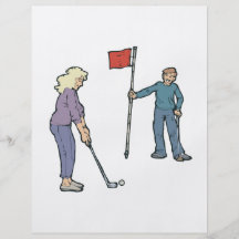 Couples That Golf Together Stay Together Full Color Flyer