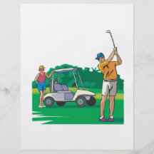 Couples That Golf Together Stay Together Full Colour Flyer