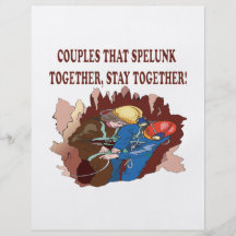 Couples That Spelunk Together Flyers