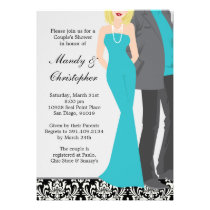 Couples Wedding Shower Invitation invitations