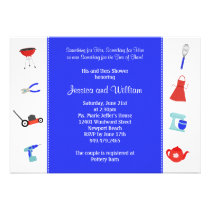 Couples Wedding Shower Invitation invitations