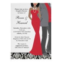 Couples Wedding Shower Invitation invitations